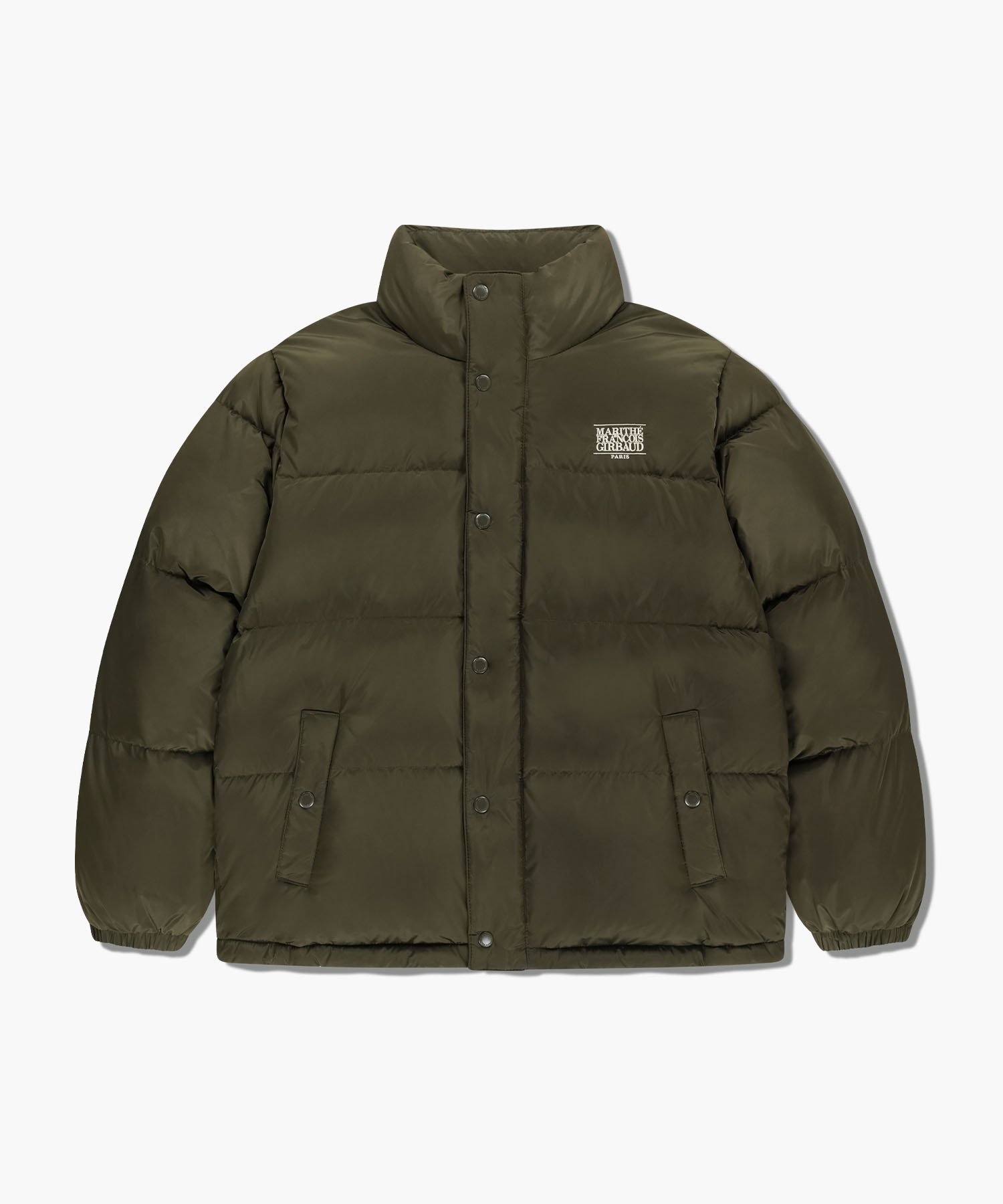 ジャケット・アウター MARITHE +FRANCOIS GIRBAUD down jacket CLASSIC LOGO DOWN JACKET khaki - MARITHÉ+FRANҪOIS GIRBAUD