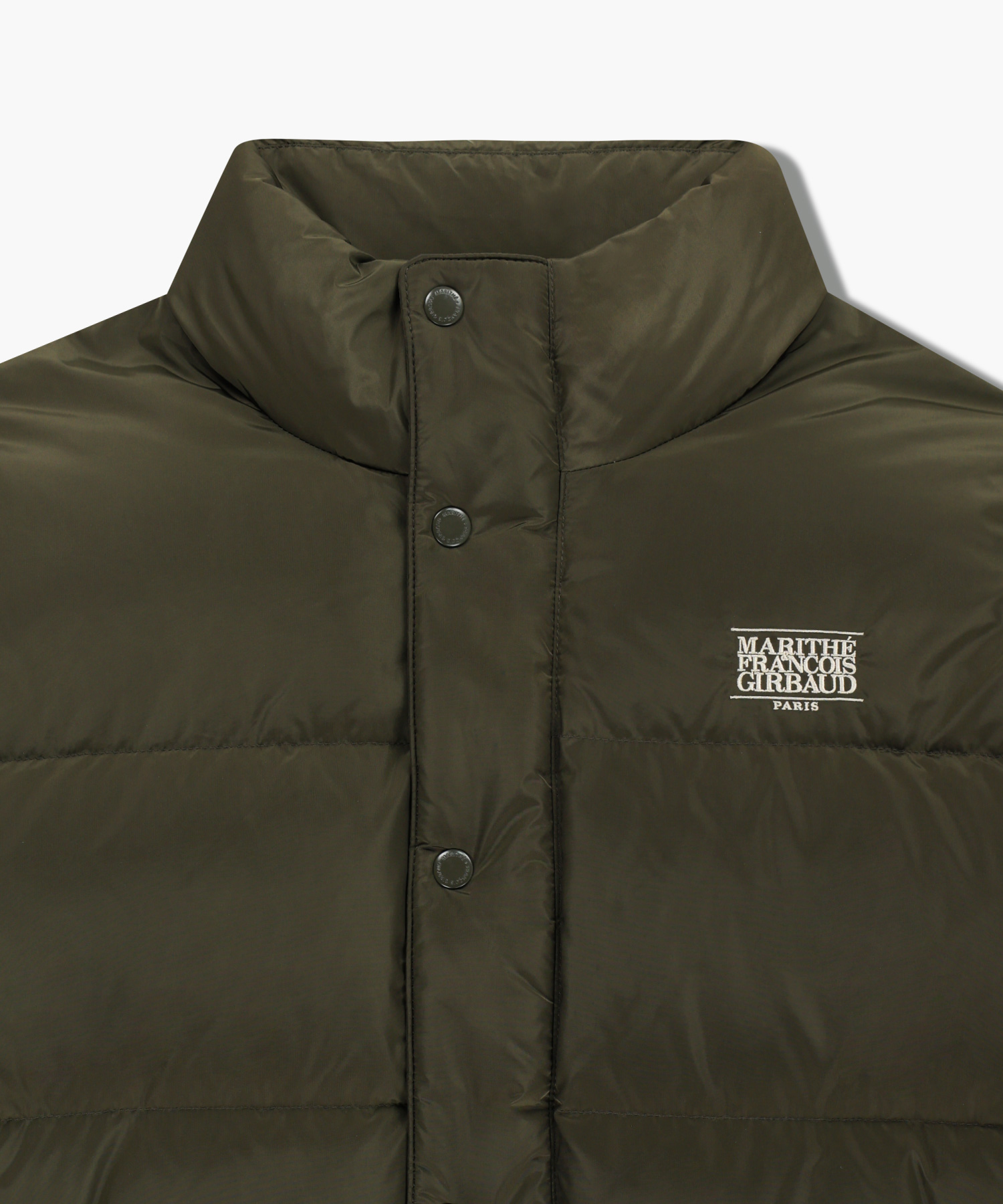 【ななさん専用】MARITHE & FRANCOIS GIRBAUD ダウン CLASSIC LOGO DOWN JACKET khaki - MARITHÉ+FRANҪOIS GIRBAUD