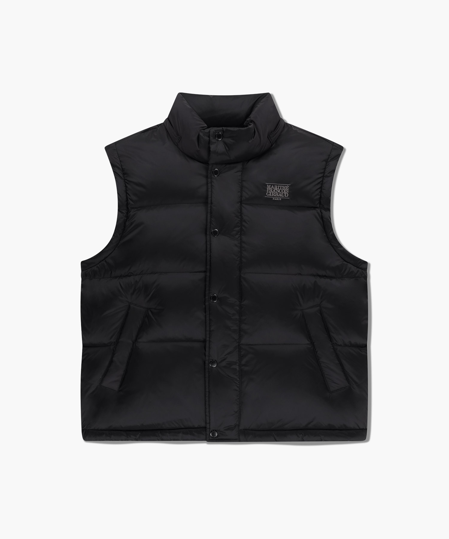 DETATCHABLE DOWN JACKET black - MARITHÉ+FRANҪOIS GIRBAUD