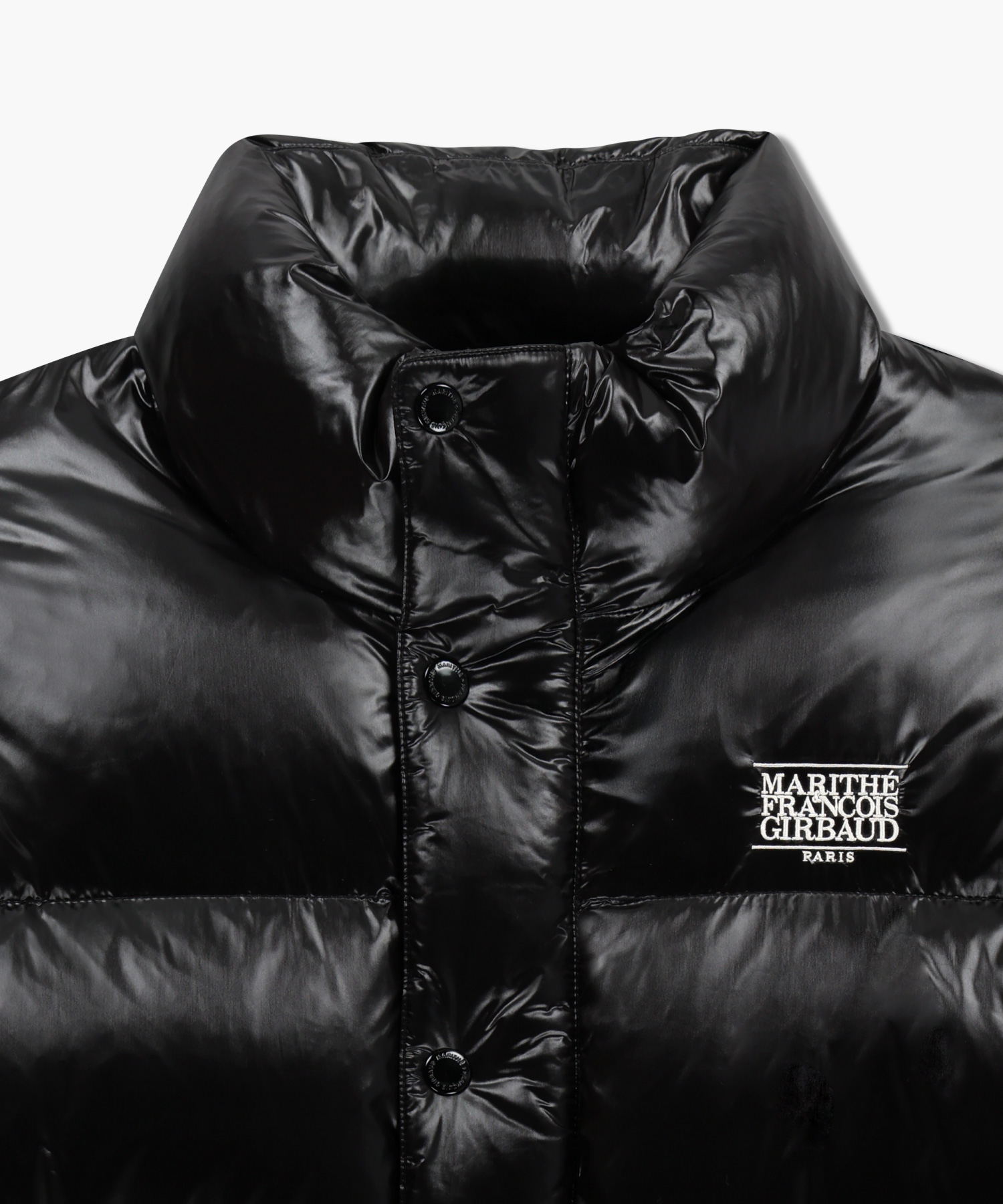 GLOSSY DOWN JACKET black - MARITHÉ+FRANҪOIS GIRBAUD
