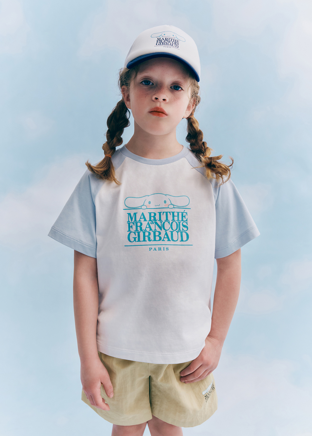 ★Marithe + Francois Girbaud★ FOOTBALL TEE cream MFG45UTS21 T-SHIRT - MARITHE FRANCOIS GIRBAUD