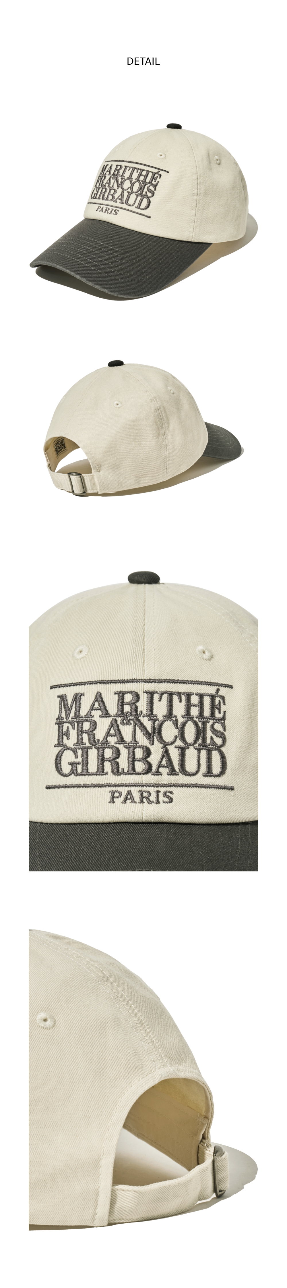 MARITHE ♥ CLASSIC LOGO 6PANEL COLOR BLOCK CAP /追跡付 MARITHE】 CLASSIC LOGO 6PANEL COLOR BLOCK CAP☆ (Marithe +