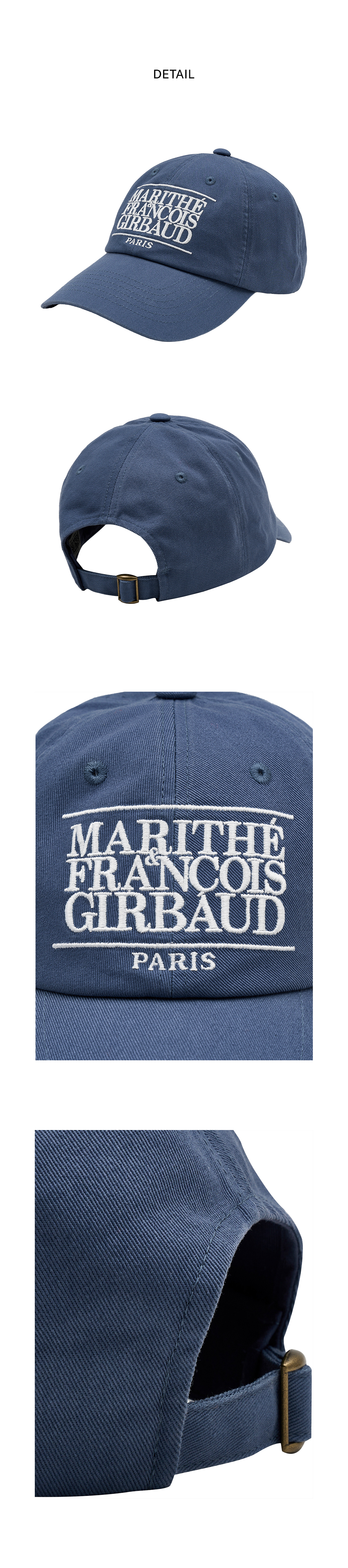 キャップ Marithe + Francois Girbaud CLASSIC LOGO CAP gray CLASSIC LOGO CAP green - MARITHE FRANCOIS GIRBAUD