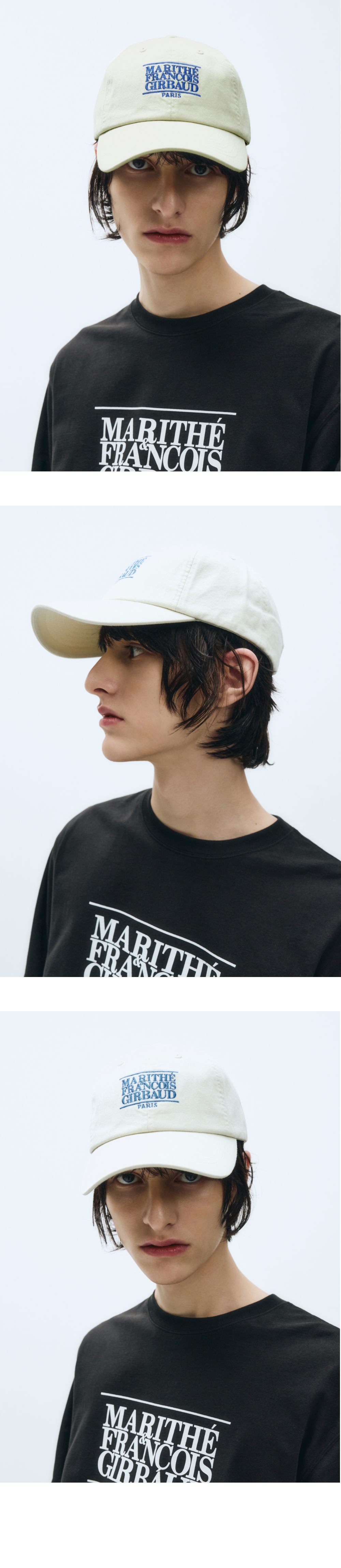 キャップ MARITHE SMALL CLASSIC LOGO CAP 5BNY533 SMALL CLASSIC LOGO CAP dark beige - MARITHÉ+FRANҪOIS GIRBAUD