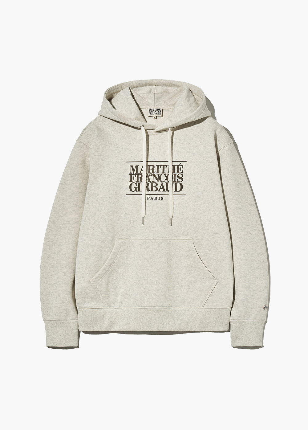 CLASSIC LOGO HOODIE oatmeal - MARITHE FRANCOIS GIRBAUD