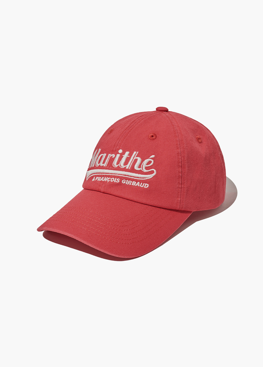 Marithe☆25SS W HEART LETTERING LOGO CAP SLEEVE W HEART LETTERING LOGO CAP SLEEVE TEE white - MARITHE