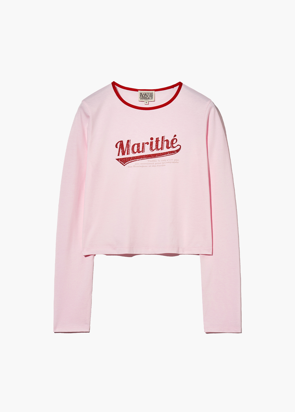 ★Marithe + Francois Girbaud★ VINTAGE BASEBALL RINGER TEE c Marithe Francois Girbaud - W Vintage Baseball Ringer Te