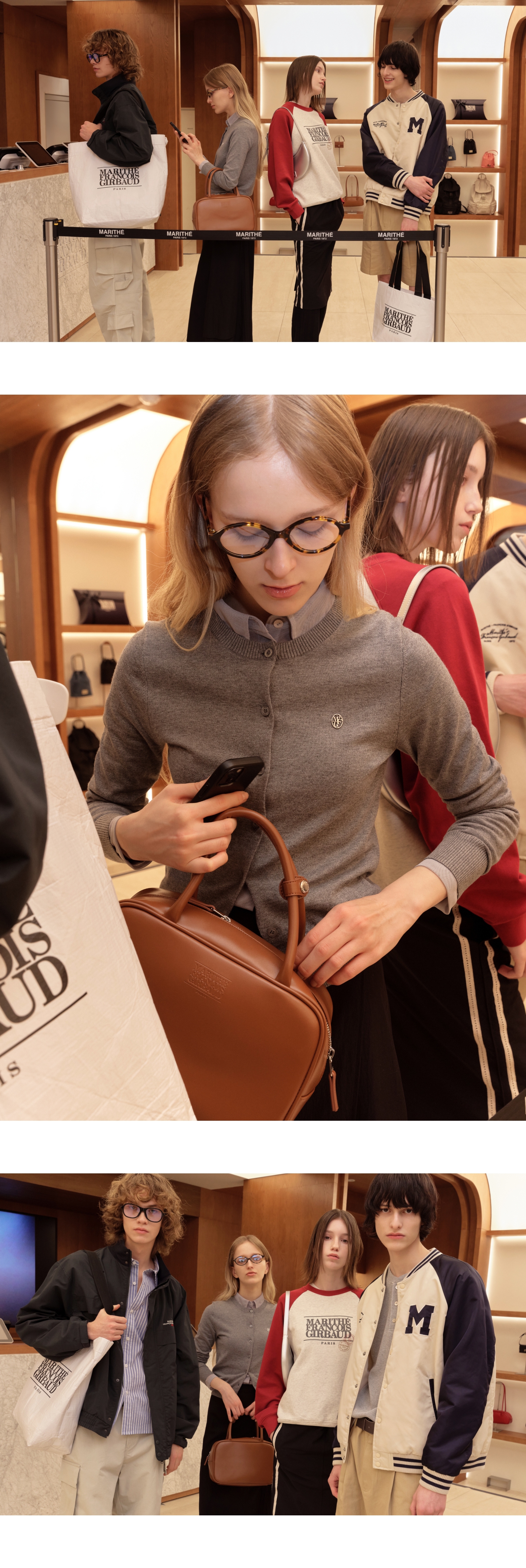 25SS新作 トートバッグ【MARITE】CLASSIC LOGO SQAURE TOTE BAG CLASSIC LOGO SQUARE TOTE BAG camel - MARITHE FRANCOIS GIRBAUD