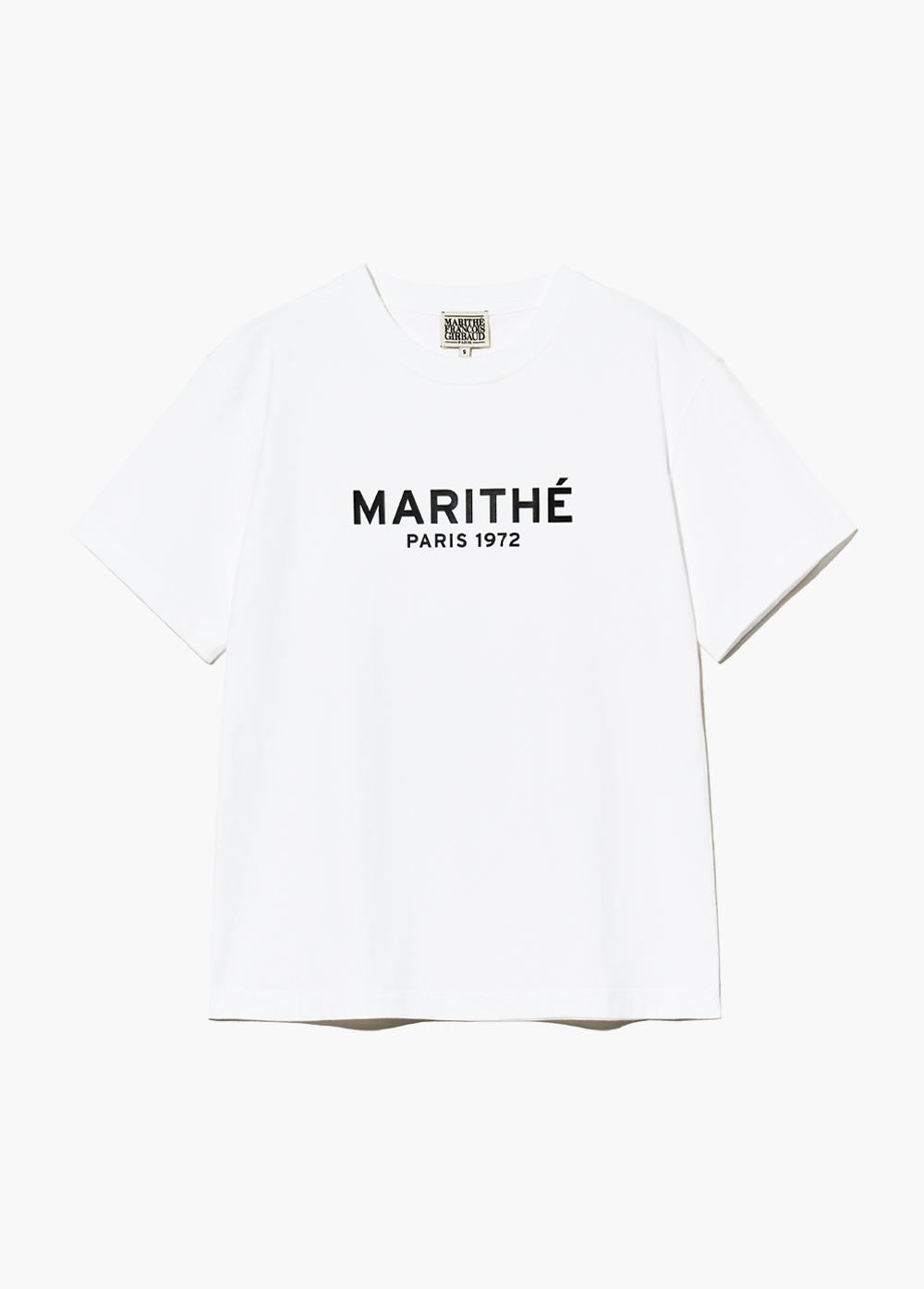 ★Marithe + Francois Girbaud★ REGULAR LOGO TEE white MFG45C REGULAR LOGO TEE white - MARITHE FRANCOIS GIRBAUD