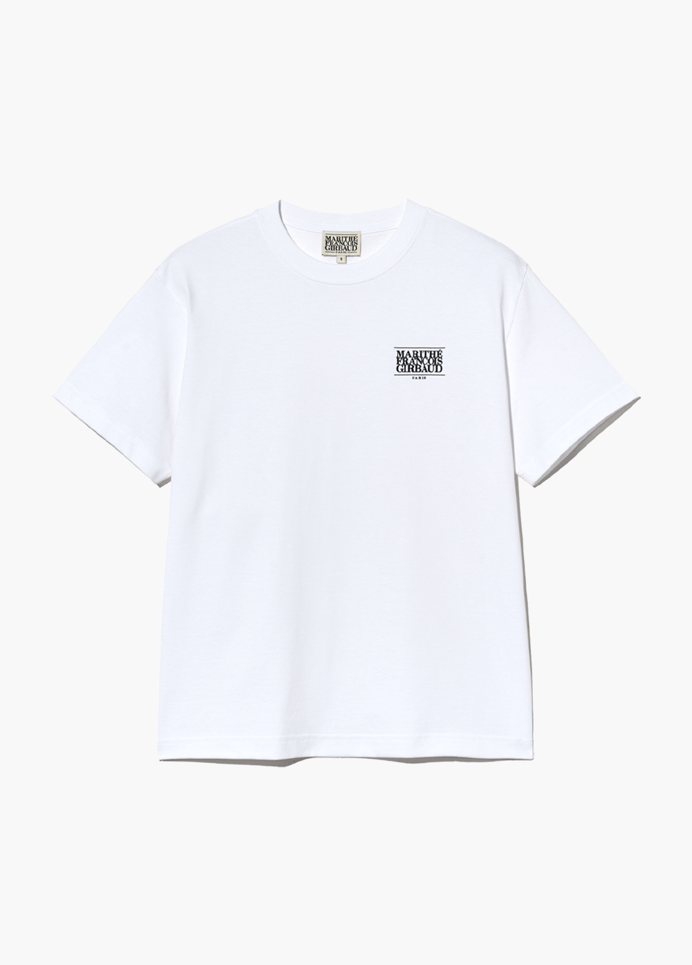 ♥MARITHE ♥CLASSIC LOGO TEE CLASSIC LOGO TEE black - MARITHÉ+FRANҪOIS GIRBAUD
