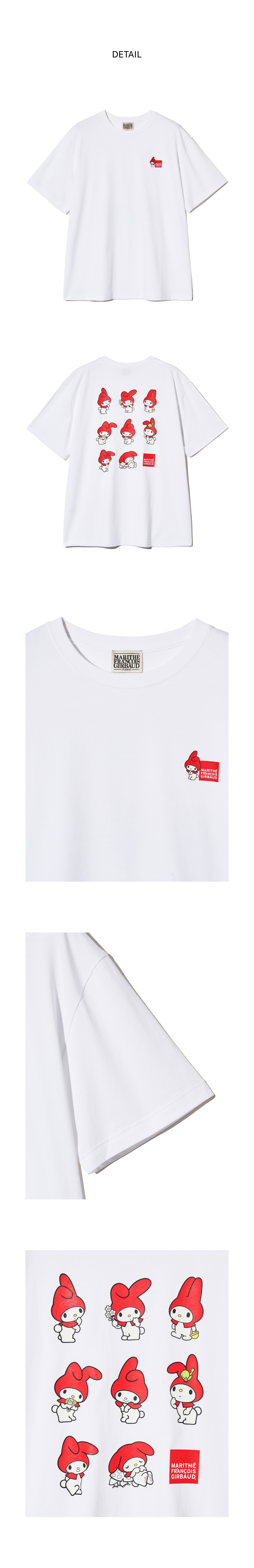 MARITHE X MY MELODY W OVER FIT TEE | WY Store