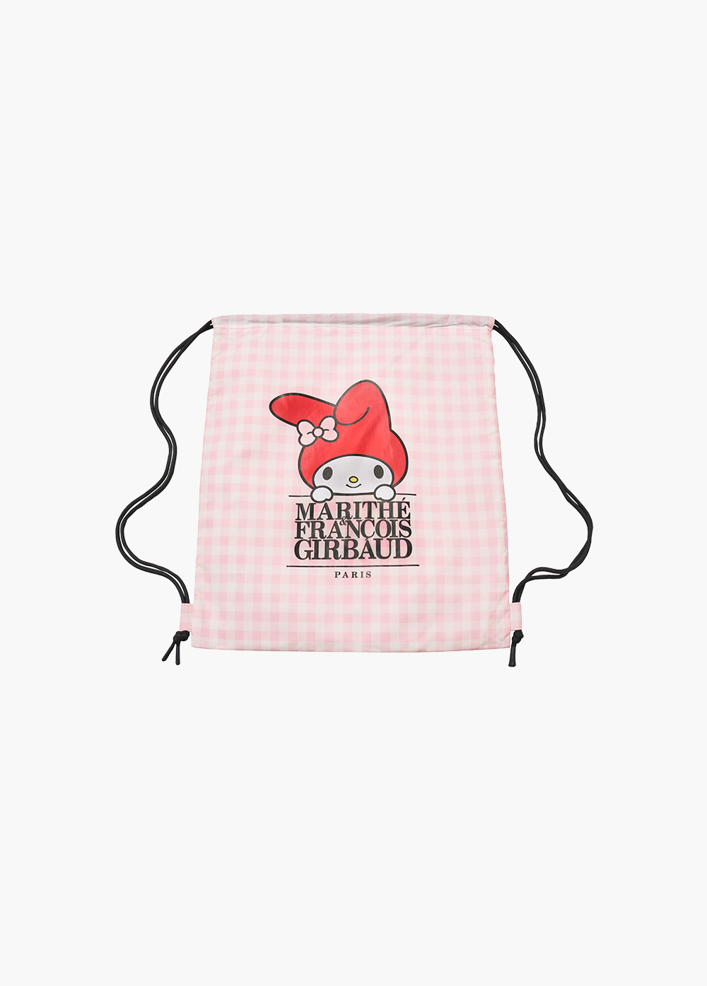 【MARITHE FRANCOIS GIRBAUD】 MARITHE×マイメロ CANVASBAG かわいいポーチ☆MARITHE X MY MELODY CLASSIC LOGO POUCH