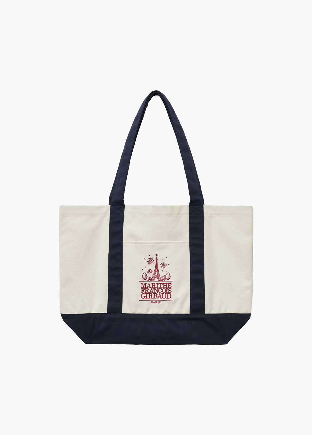 【MARITHEFRANCOISGIRBAUD】DENIM BIG SHOPPER BAG MARITHEFRANCOIS GIRBAUD Denim Tote Bag height 39 cm width 35