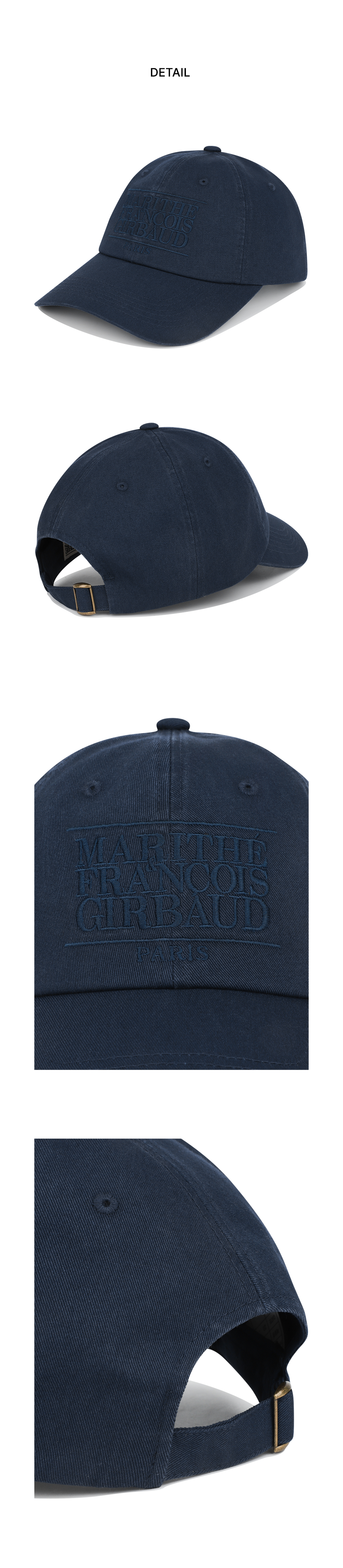 CLASSIC LOGO COVERED CAP - 5 COLORS NAVY