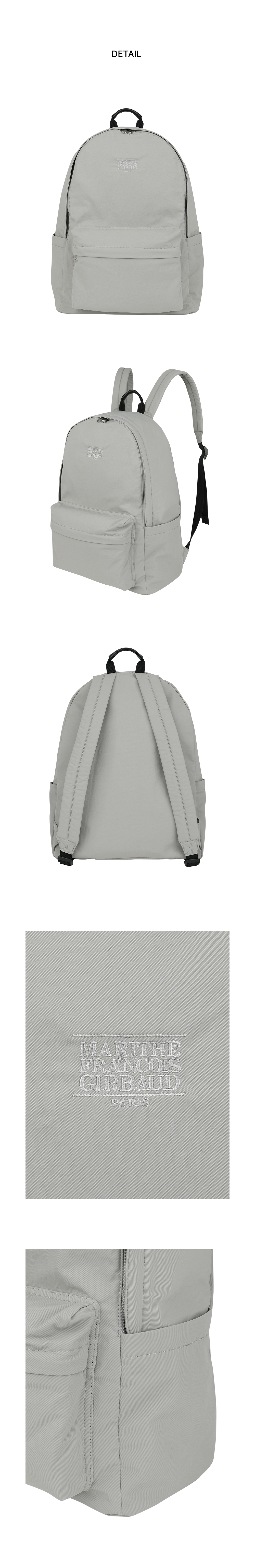 CLASSIC LOGO LIGHT BACKPACK - 2 COLORS GREY