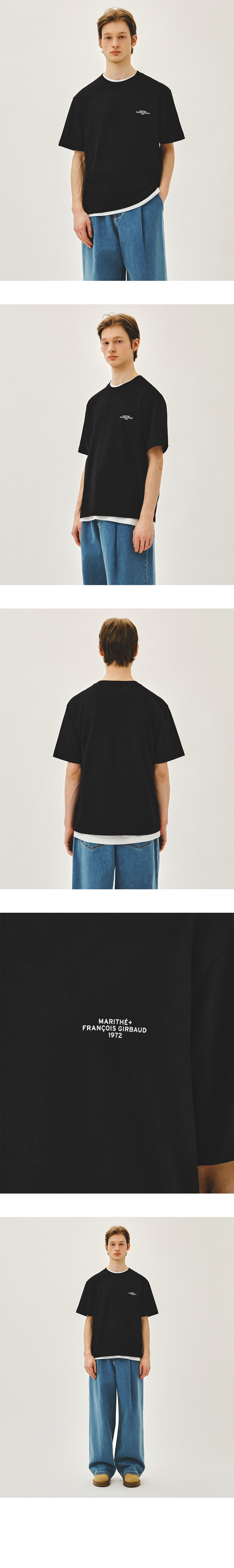 3PACK LETTERING LOGO TEE MIX - 2 COLORS AS SHOWN