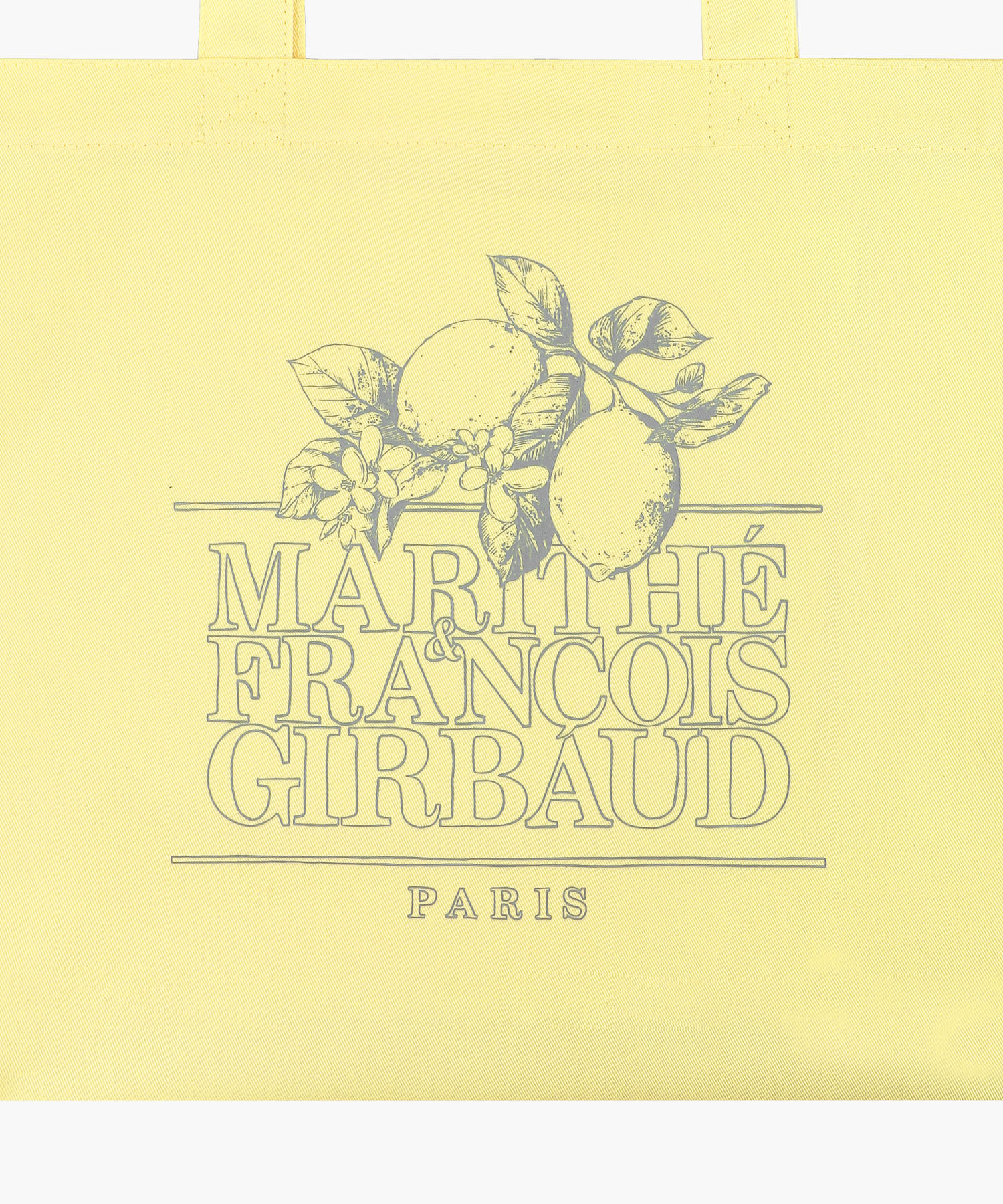 LEMON CLASSIC LOGO ECO BAG light yellow - MARITHÉ+FRANҪOIS GIRBAUD