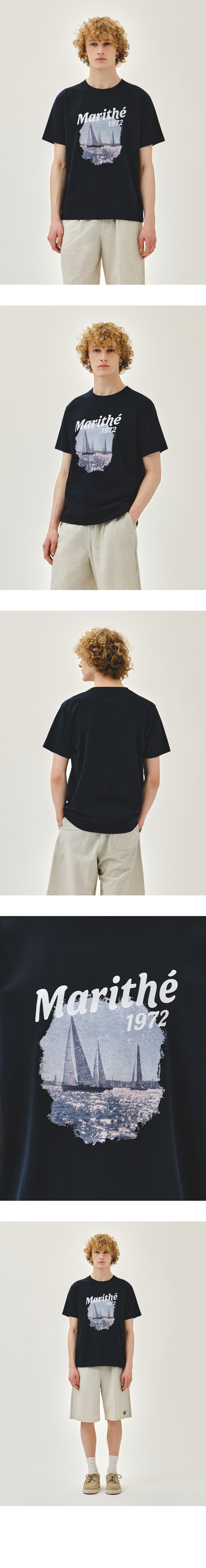 AEROCOOL VACANCE GRAPHIC TEE - 2 COLORS NAVY