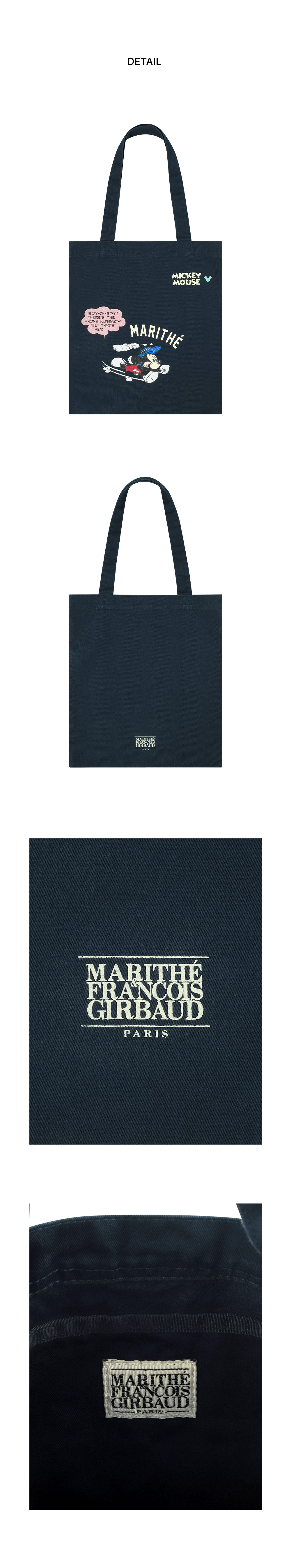 MICKEY COMIC ECO BAG - 3 COLORS NAVY