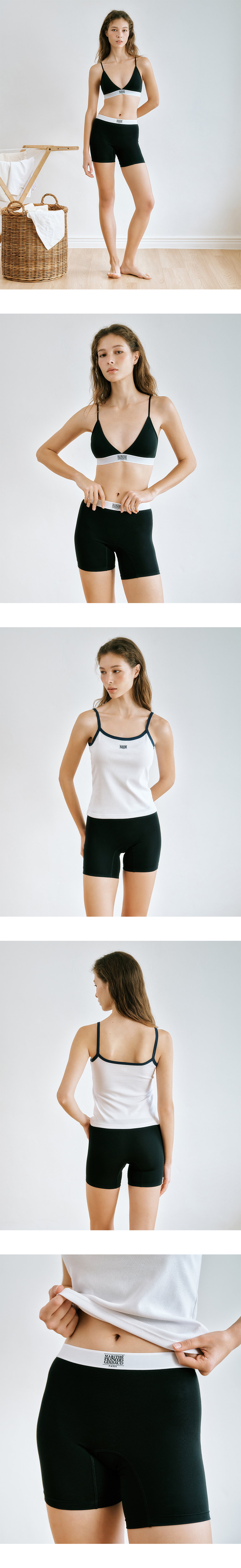 UNDERWEAR W CLASSIC LOGO EBAND DRAWERS - 2 COLORS BLACK