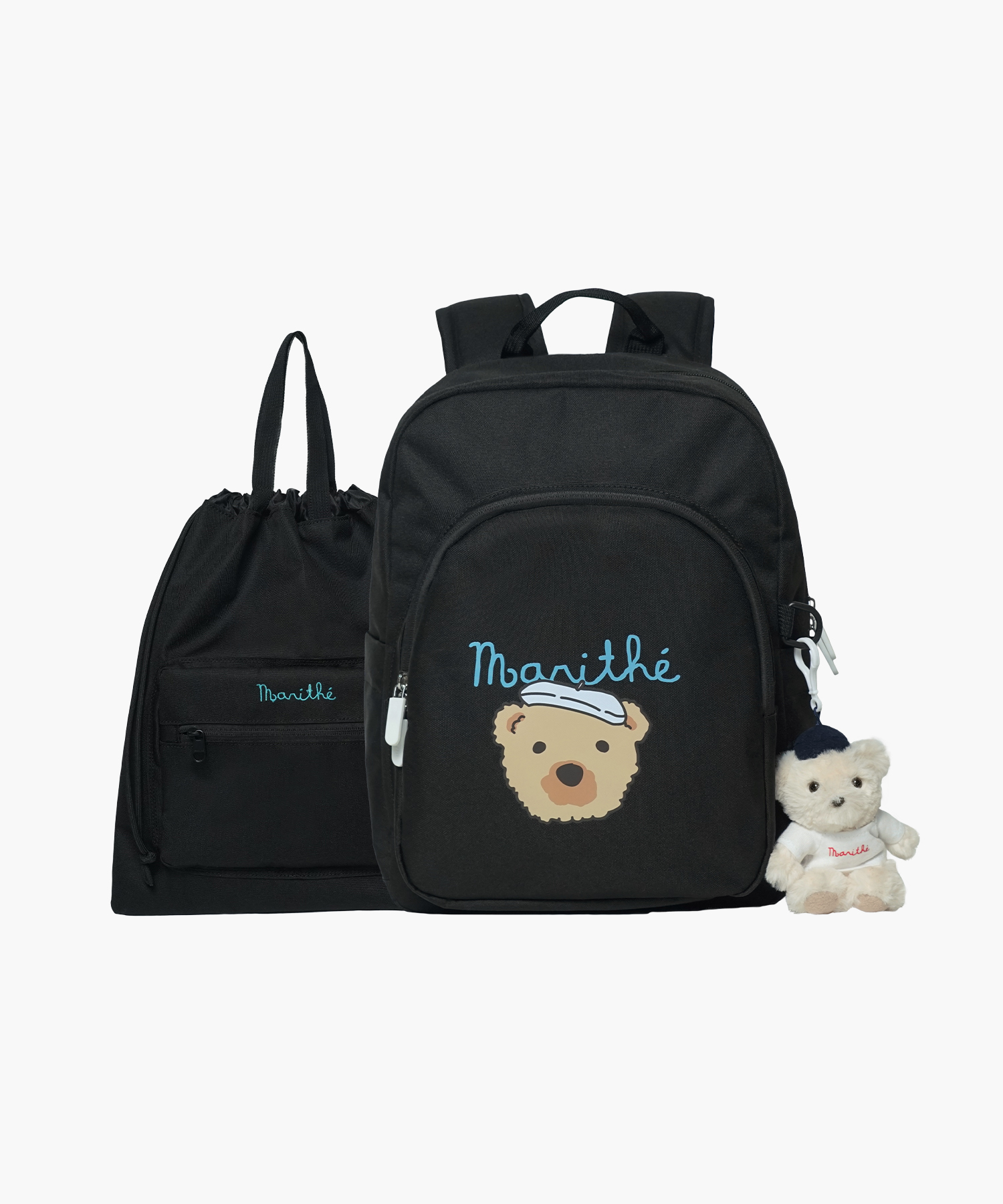 ENFANT BEAR BACKPACK black